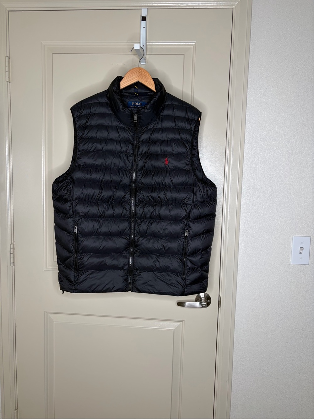 Polo Ralph Lauren Packable Puffer Vest Black Size Large